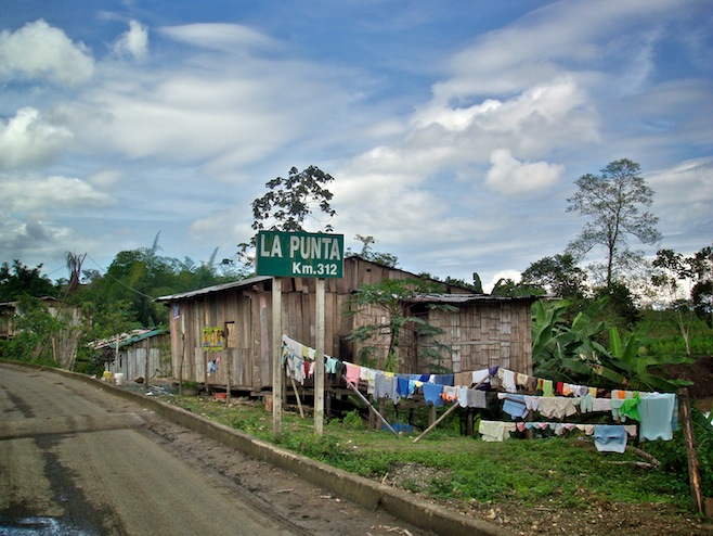 ECU Homes from Road